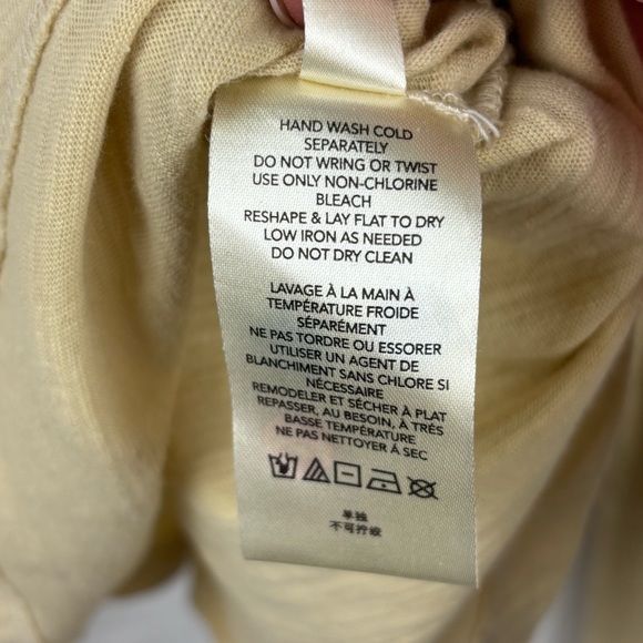 We the Free Hooked on You Mockneck Embroidered Boho Top Cream Size - Picture 11 of 16